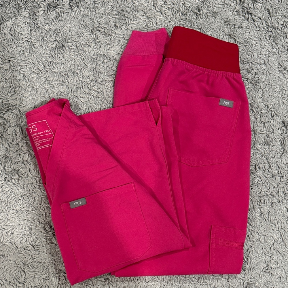 Figs Pink Scrub Set